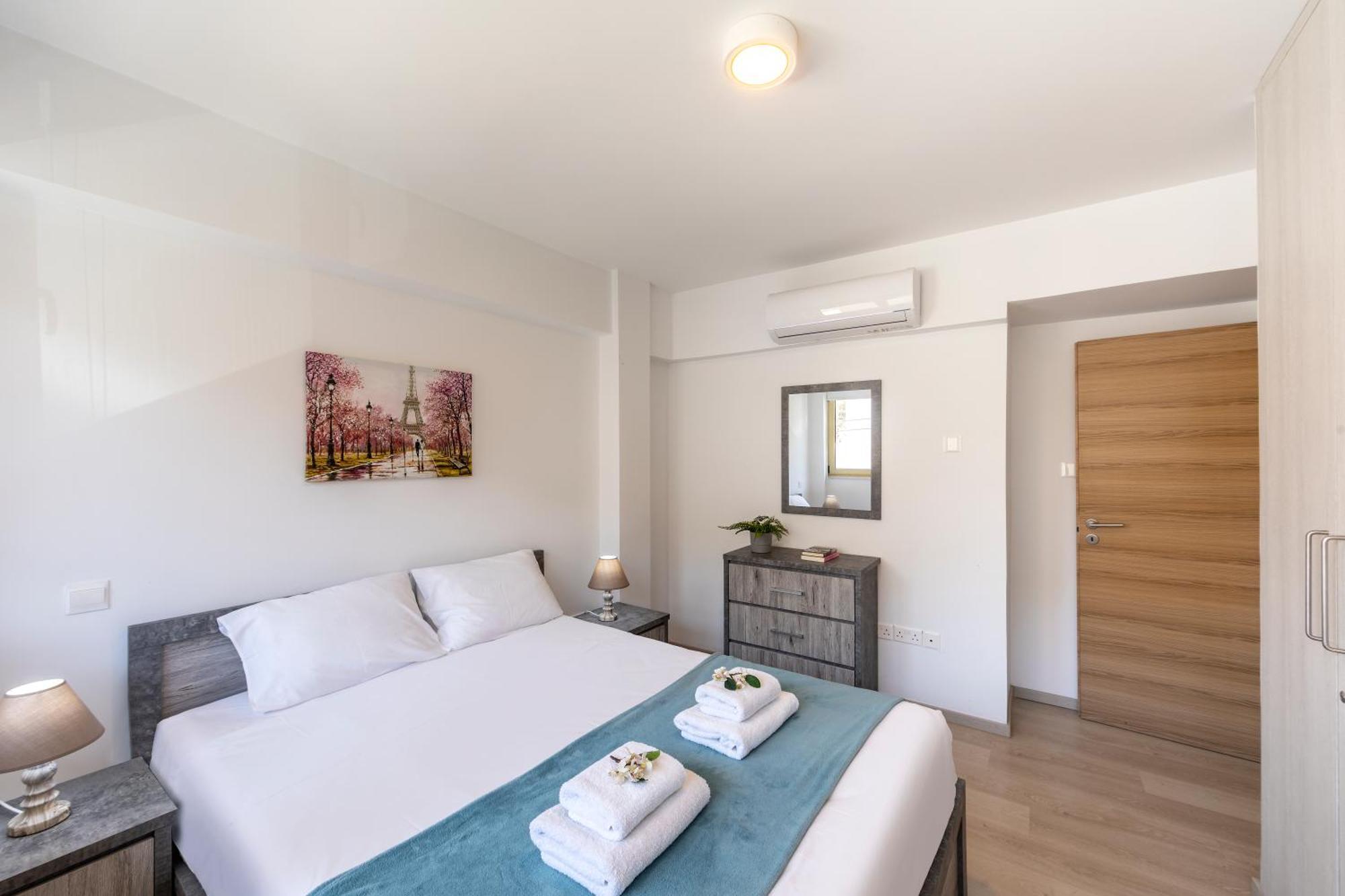 C-Premium Apts 100M From Beach And City Centre 라르나카 외부 사진